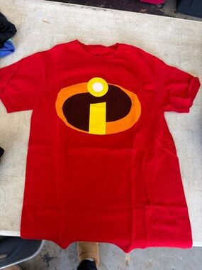 Red Incredibles Logo Tee